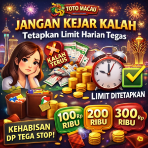 Toto Macau: jangan kejar kalah; tetapkan limit harian tegas