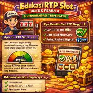 Edukasi RTP Slot untuk Pemula serta Rekomendasi Terpercaya